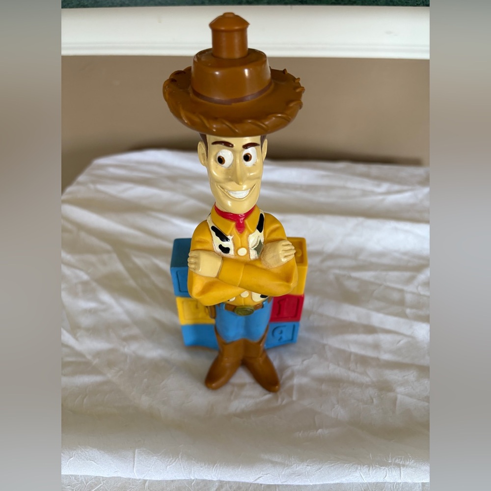 Original 1995 Disney Toy Story Woody Squeeze Bottle